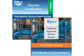 CA Grade D2 Water Distribution Operator License Upgrade