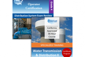 CA Grade D4 Water Distribution Operator License Upgrade