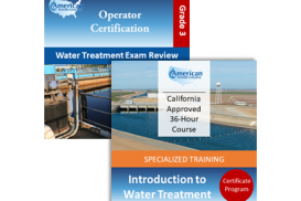 CA Grade T3 Water Treatment Operator License Upgrade